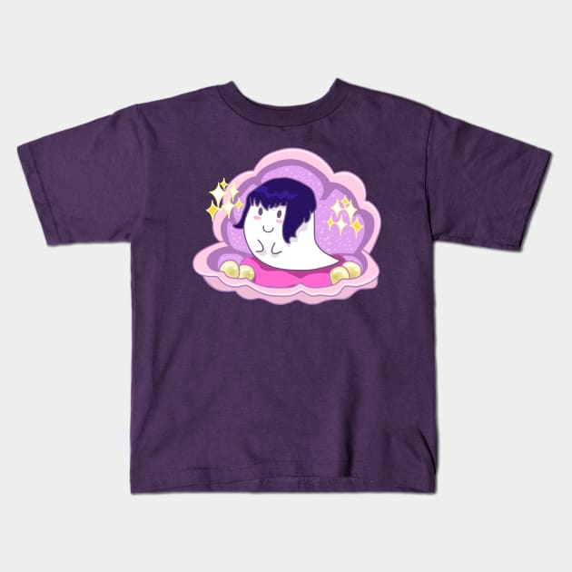 Ghost In The Shelly Kids T-Shirt by AnishaCreations